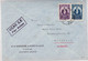 TURQUIE - 1953 - ENVELOPPE COMMERCIALE Par AVION De ISTANBUL Pour BRUCHSAL (BADEN) - - Lettres & Documents