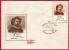 Trois Lettres  FDC De I.E. Répine, Peintre Russe, 1969. Uniques Sur Ce Site - Storia Postale