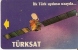 TARJETA DE GRECIA DE UN SATELITE  DE TURK TELECOM (SATELLITE) 100 UNITS - Astronomy