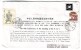 China R Letter To Hungary, Scott 2033-35 White Crane - Covers & Documents