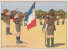 SCOUTISME PLANCHE PUBLICITE MEDICALE MEDECINE ( LE SALUT AU DRAPEAU ) FORMAT  14 X 19 CM - Unclassified