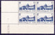 1938 - YVERT N°379 ** MNH  En BLOC De 4 COIN DATE - COTE = 230 EUR - 1930-1939