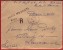 Lettre Recommandée Pointe Des Galets, Oblitération Linéaire, 24.1.1936 Avec Cachet De Cire, Pr Lausanne, Et Avec Contenu - Covers & Documents