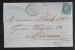 FRANCE 1871 N° 45 (défaut) Obl. S/lettre Entiére GC 4934 & C à D Perlé Cercoux Indice 16 - 1870 Bordeaux Printing