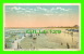 DAYTONA BEACH, FL - BATHING - ANIMATED - TRAVEL IN 1922 - PUB BY ASHEVILLE POST CARD CO - - Daytona