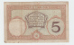 New Caledonia Noumea 5 Francs 1926 "F+" P 36b 36 B - Nouméa (Nuova Caledonia 1873-1985)