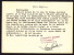 Sweden Svenska Arbetar Esperanto-Förbundet 1958 Card Sent To KRAMFORS ESPERANTO Lingvo Interncia SLEA Cachet (2 Scans) - Covers & Documents