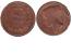 *Straits Settlements 1/2 Cent 1845  Km 2  Fr - Malaysie