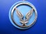 Militaria:insigne Militaire De L´armée Française (pr Béret Au Calot )support Plastique Bleu Ailes étoile Aspect Argenté - Armée De L'air