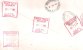 USA TO  COVER - RED CANCELLATION  REGISTERED AIRMAIL -(5950-52) - Briefe U. Dokumente