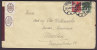 Denmark SØNDERBORG (Sonderburg) Alsen 1928 Cover Commercial Labels / Vignettes R1 + R2 (3 Scans) - Lettres & Documents