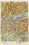 Carte Geographique Lago Lugano  Timbré Caslano 1902 Edit Vallardi Milano - Caslano