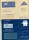 RSA South Africa 11 Covers Postage Paid Printed Matter Plastic Belgium Switzerland - Luftpost