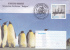 PINGUINS, BELGICA CENTENARY, 1997, COVER STATIONERY, ENTIER POSTAL, OBLITERATION CONCORDANTE, ROMANIA - Penguins
