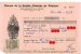 Reçu De La Banque De La Société Générale De Belgique - Pont-à-Celles - 1956 - Timbre Fiscal   (2354) - Documenti