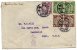 Dragon Cover 1909 5 Stamps To USA Better Cancels Three Collors - Briefe U. Dokumente