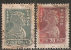 Russia 1923 Usato - Yv. 358 + 231/32 - Tasse