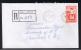 RB 859 - Canada 1963 Registered Cover Powell River B.C. 25c Rate To Vancouver - Brieven En Documenten