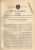 Original Patentschrift - Bremse Für Fahrrad , Rücktritt , 1899 , E. Otto In Honor Oak , England  !!! - Sonstige & Ohne Zuordnung