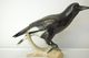 Statuette ROYAL DUX Oiseau Bird Porcelaine Réveilleur Lifesize Figurine - Andere & Zonder Classificatie