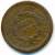 1843 ,  CENT , LARGE LETTER - 1840-1857: Braided Hair