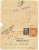 REF LBL9 - FRANCE CARTE LETTRE CHAPLAIN 3f + GANDON 3f REPIQUAGE POISSONNERIE FOURNIER VOYAGEE - Pneumatic Post