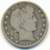 1902 O , BARBER HALF DOLLAR  ,UNCLEANED SILVER COIN - 1892-1915: Barber