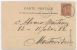 FRANCE SEMEUSE 1904 LIGNE MARITIME FRANCAISE: BUENOS AIRES A BORDEAUX PAQUEBOT N°LK 3 - CPA De SENEGAL A MONTEVIDEO - Maritime Post