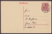 Deutsches Reich Postal Stationery Ganzsache Entier Postkarte Germania Deluxe JENA 1919 Locally Sent (2 Scans) - Cartes Postales