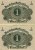 Lot De 2 Billets De Banque Allemand - 2 X 1 Mark De 1920 - 2 Numéros Se Suivant -              (2414) - 1 Mark