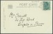 A 'Roman' Lady,   Tuck's  Postcard  (number 4018),  Posted 1903  ("KINGSTON-ON-THAMES" Cds) - 1900-1949