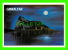 GIBRALTAR - THE ROCK AT NIGHT - TRAVEL IN 1989 - - Gibraltar