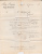 1889 - SAGE - PERFORES F.A (FELIX AUNAC) Sur LETTRE De AGEN (LOT ET GARONNE) Pour FUMEL - AFFRANCHISSEMENT 50c RARE - Andere & Zonder Classificatie