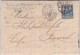 1888 - SAGE - PERFORES S.T.L (SOULA,deTRINCAUD LA TOUR) Sur LETTRE De BORDEAUX (GIRONDE) Pour FUMEL - AMBULANT AU DOS - Briefe U. Dokumente