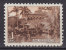 Macau 1948 Mi. 346    1 A Wohnpalast ERROR Variety Misplaced Brown Printing To The Left MNH** (2 Scans) - Unused Stamps