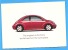 AUTOMOBILISME - PUBLICITÉ : VW [ VOLKSWAGEN ] - NEW BEETLE - Passenger Cars