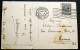 ITALIA 1921- CARTOLINA POSTALE ILLUSTRATA AFFRANCATA   DA 15 CENT   V.E. III DEL 1917 - Storia Postale