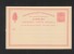 Denmark Stationery 10 Öre Red Unused - Postal Stationery