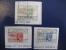 Drie Fiscale Zegels / 3 Timbres Fiscales - Marken