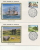 IOM FDC - 1980 MANX PIONEERS IN TASMANIA - SET OF 5 SILK COVERS - Isola Di Man