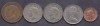 GRANDE BRETAGNE (5 Pieces) 1 Penny 1916- 2 Shillings 1948(2)- 10 Pence 1976 - 1 Penny 1996 - M. Colecciones
