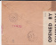 GUADELOUPE - 1941 - ENVELOPPE RECOMMANDEE De CAPESTERRE Pour CLERMONT PUIS PARIS Avec 2 CENSURES US+ COMMISSION B - Guerre De 1939-45