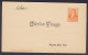 Argentina Private Print Postal Stationery Ganzsache Entier 3 Centavos CARLOS TRAPP Pueblo Gral. Paz Unused (2 Scans) - Entiers Postaux