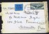 1941 Air Mail Letter To France Sc C24  French Censor Tape From Marseille  WK-2 - 2c. 1941-1960 Covers