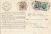 167/19 - Carte SNCB TP Service Lion Héraldique Tricolore LA LOUVIERE 1933 - Verso Gare De LA LOUVIERE - Brieven En Documenten