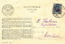 170/19 - Carte SNCB TP Service Lion Héraldique 50 C OOSTENDE 1935 - Au Verso Cachet De Gare OOSTENDE - Covers & Documents