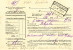 170/19 - Carte SNCB TP Service Lion Héraldique 50 C OOSTENDE 1935 - Au Verso Cachet De Gare OOSTENDE - Lettres & Documents