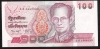 THAILAND   P97l  100  BAHT   1994 Signature 75    UNC. - Tailandia