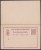 Luxembourg Postal Stationery Ganzsache Entier 6/6 C. Carte-Correspondance Résponse (P11 F/A) (2 Scans) - Ganzsachen