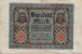 NUM - B411 -  Billet Reichsbanknote 100 Marks (détail RV 2 Scans ) - 100 Mark